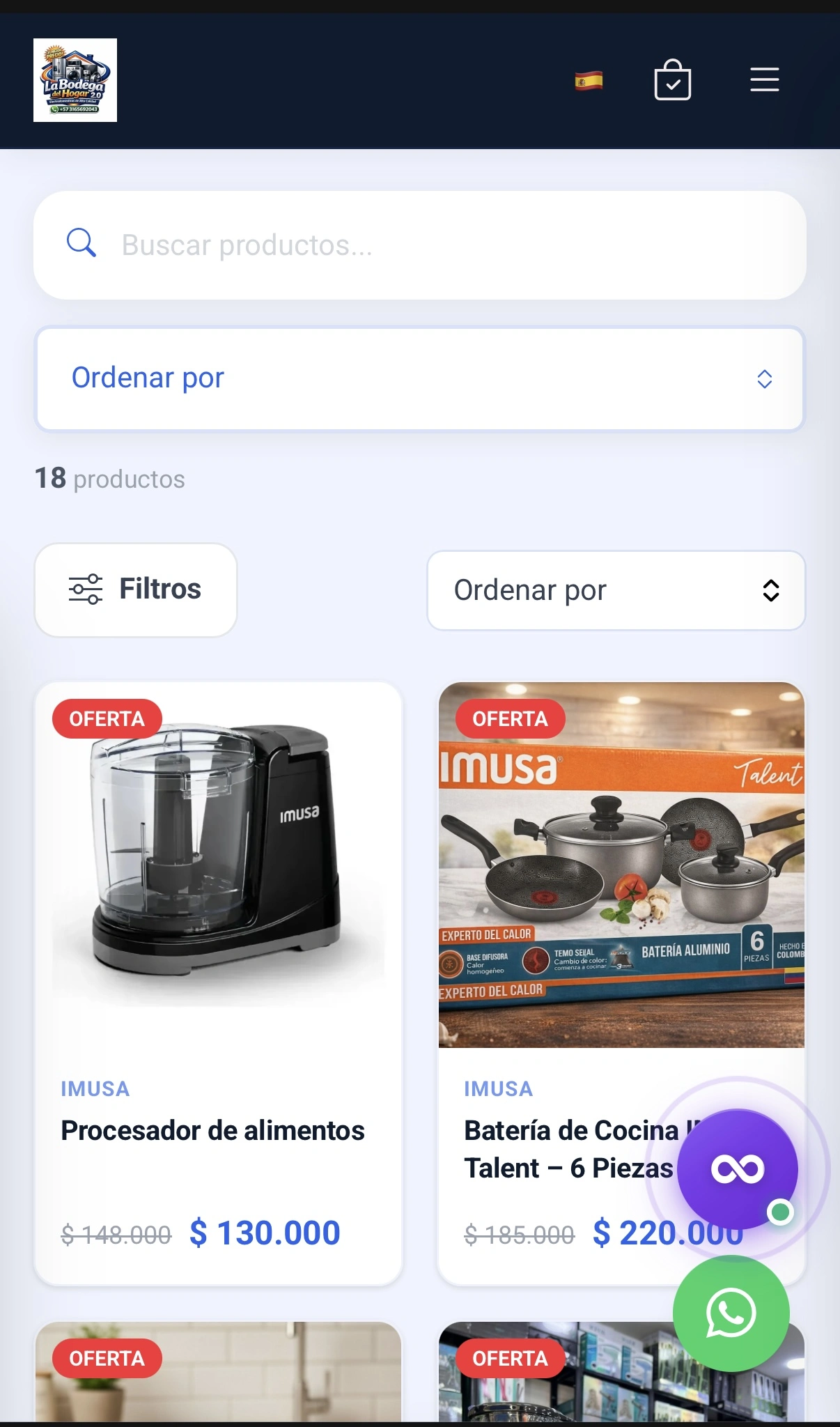 Catálogo digital Colombia