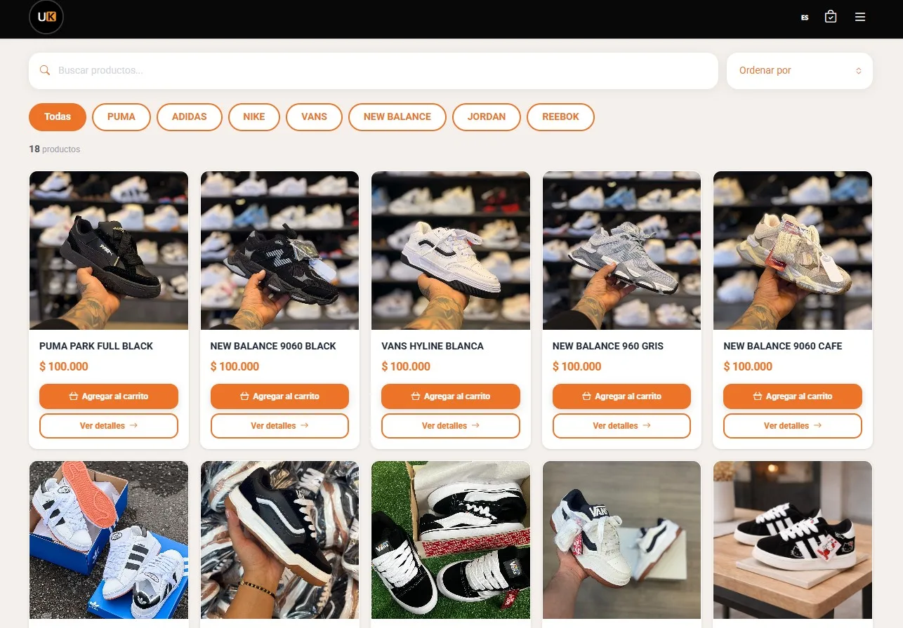 Digital catalog for footwear - Treggio Demo