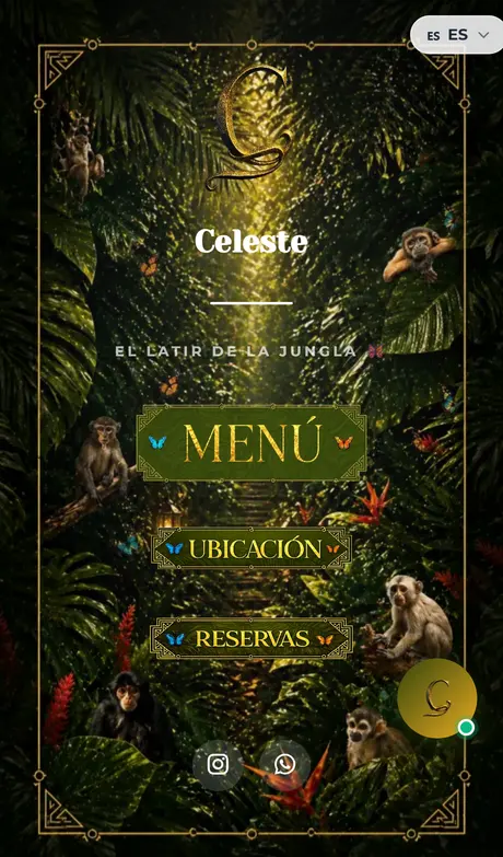 Menú digital restaurante Cali Treggio