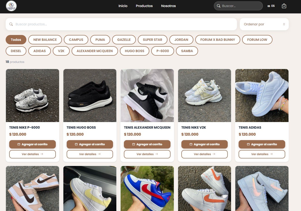 Tienda de calzado con Pixel Meta - Treggio