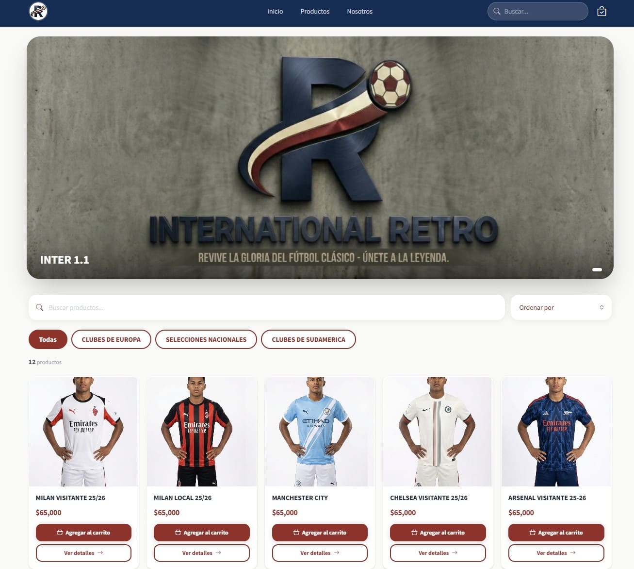 International Retro - Tienda Treggio